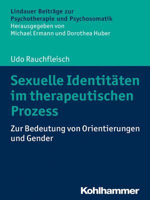 cover image of Sexuelle Identitäten im therapeutischen Prozess